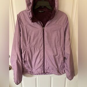 Women’s medium purple fleece lined north face
